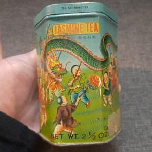 ✔️Vintage Tea Set Brand Tin